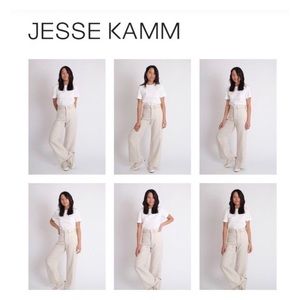 Jesse Kamm Linen Sailor Pants Size 0